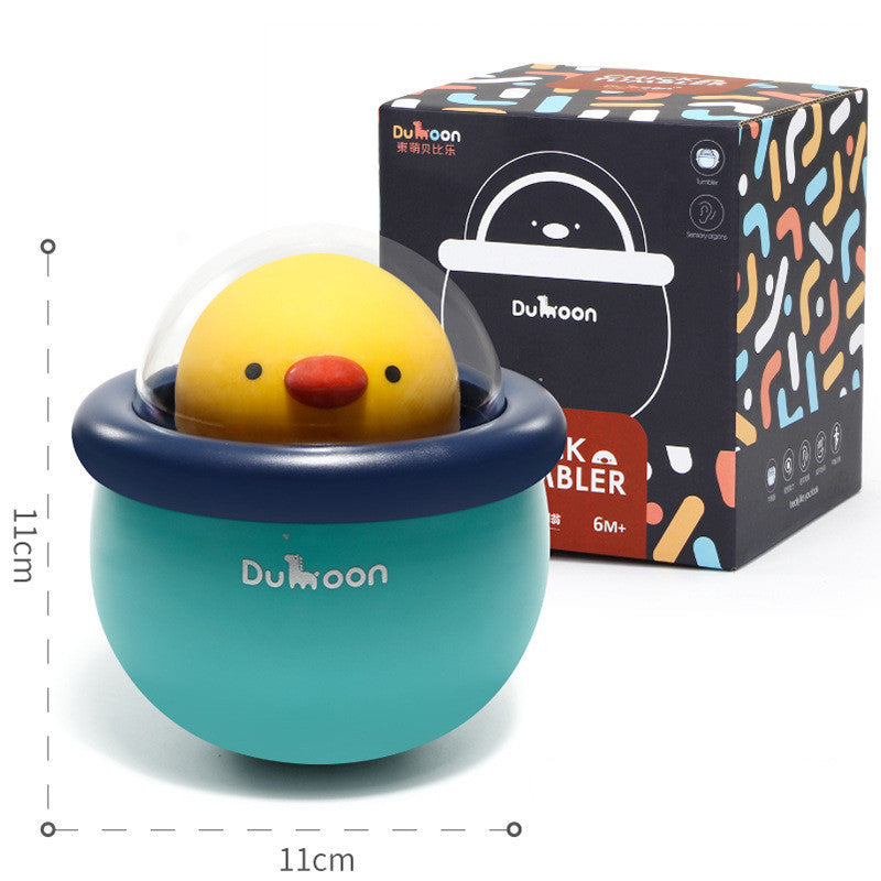 Little Cute Chicken Tumbler Music Bells Infants Educational