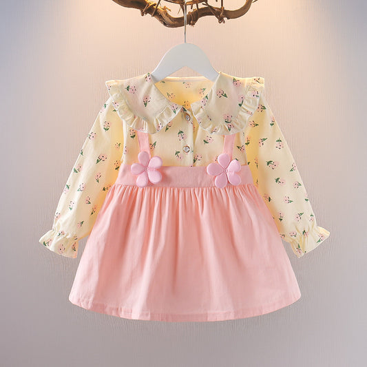 One And A Half Year Old Baby Toddler Autumn Skirt Baby Girl