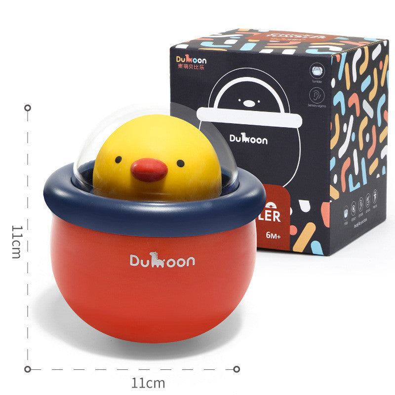 Little Cute Chicken Tumbler Music Bells Infants Educational